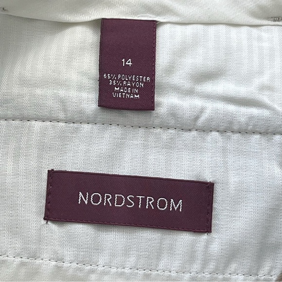 EUC-VINTAGE Nordstrom Young Adult Dress Slacks Pants in MD Tan Size 14 - Picture 9 of 11